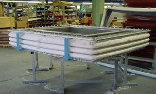 Frenzelit fabric expansion joints as a deck seal in gas duct and ship design