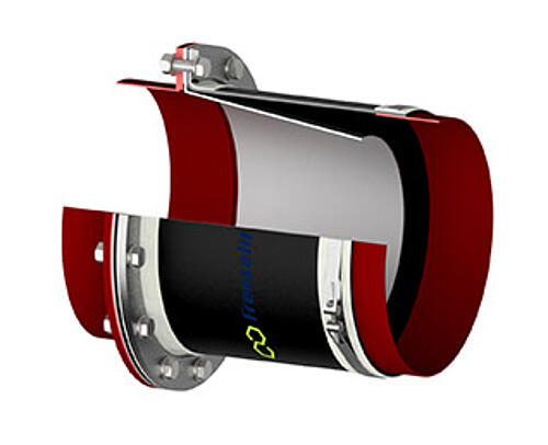 Frenzelit PTFE-Verbundmaterial-Kompensator Typ 01.101 Frenzelit PTFE-Verbundmaterial-Kompensator Typ 01.101