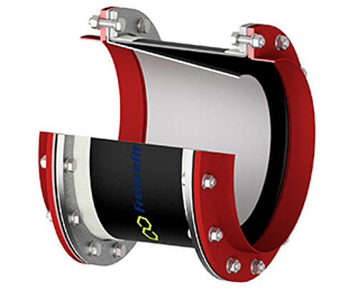 Frenzelit PTFE-Verbundmaterial-Kompensator Typ 01.201 Frenzelit PTFE-Verbundmaterial-Kompensator Typ 01.201