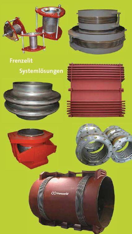 Systemlösungen Frenzelit Stahlkompensatoren