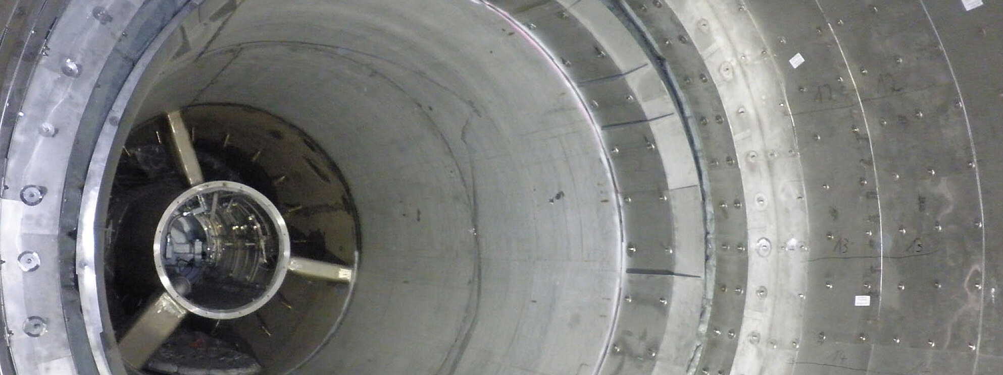 Frenzelit non-metallic expansion joint at exhaust system at turbine outlet